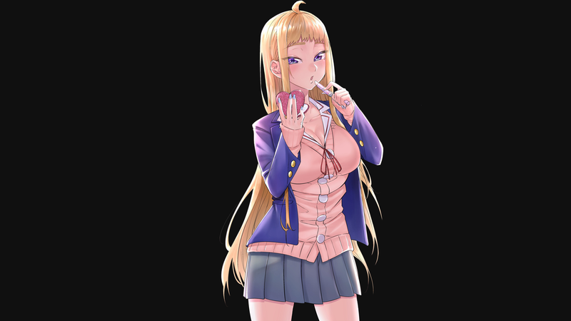 多款日系少女漫画速写壁纸