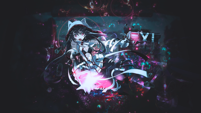 枪械少女赛博风壁纸