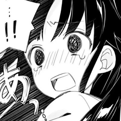 二次元爱好者看过来！9张女生黑白漫画头像合集