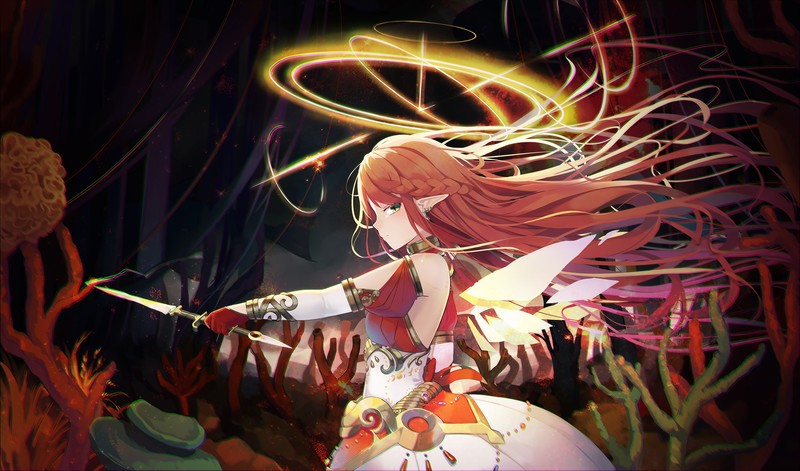 二次元少女数位插画壁纸合集