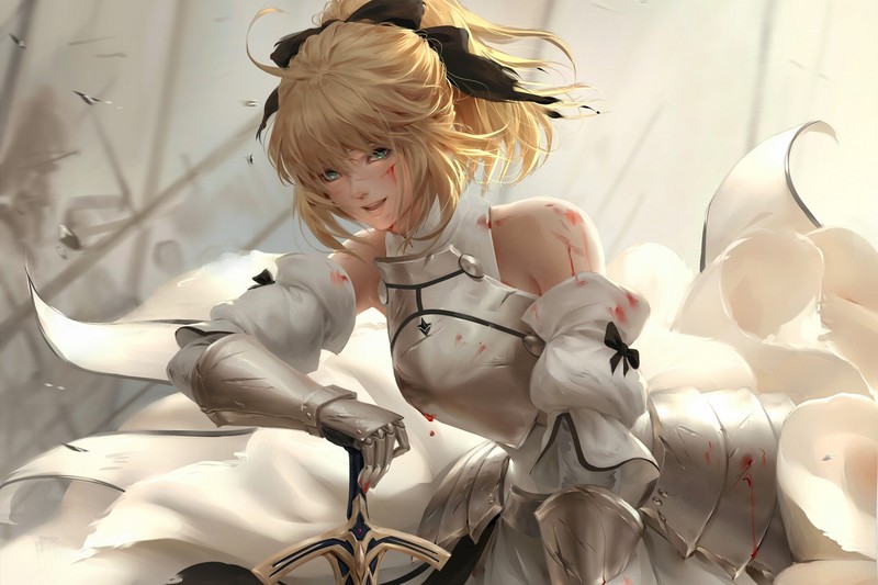 绝美Fate系列金发少女壁纸合集