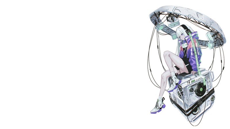 这组动漫壁纸超吸睛！多款原创二次元少女壁纸合集