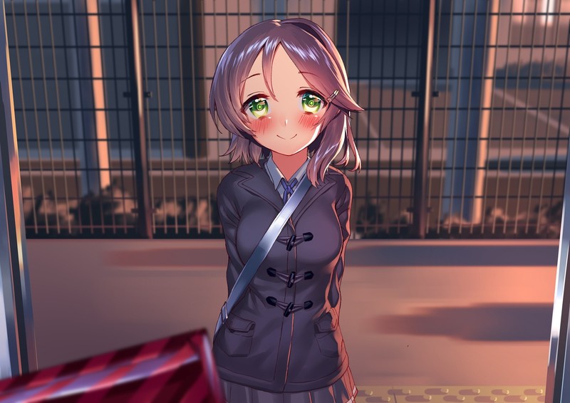 这是一组二次元少女插画壁纸合集