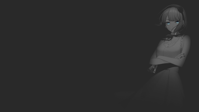 一组二次元少女插画壁纸合集