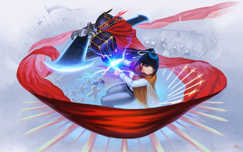 骨王同人数字艺术壁纸合集