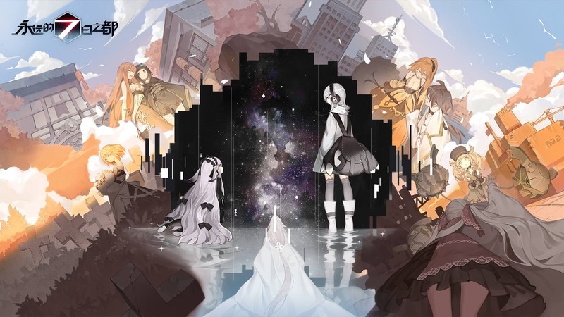 永远第七之都二次元壁纸 绝美少女高清图