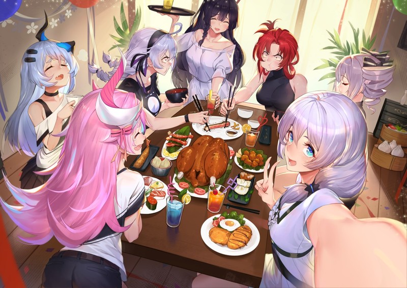 崩坏3女角色高清同人壁纸合集