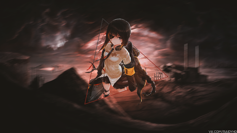 少女前线二次元少女画中画高清壁纸