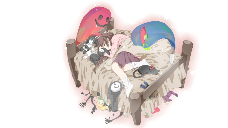 睡梦中的少女与奇幻梦境壁纸合集