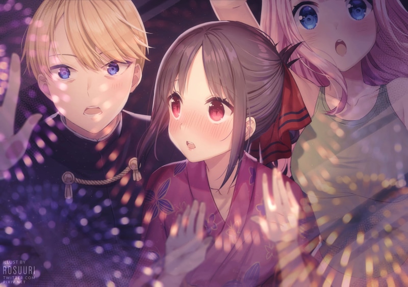 辉夜大小姐想让我告白！藤原千花&四宫辉夜高清壁纸合集