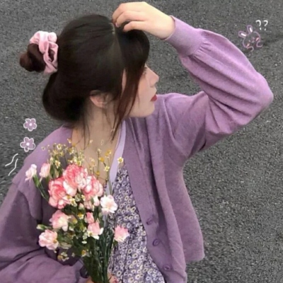 女生头像带花真人ins高级感大图来了，一共10张高清图