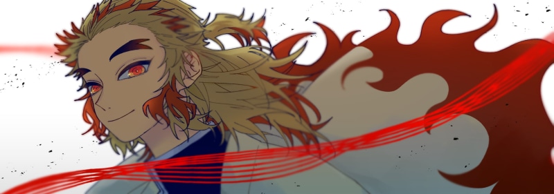 《鬼灭之刃》炎柱炼狱杏寿郎 高清壁纸合集