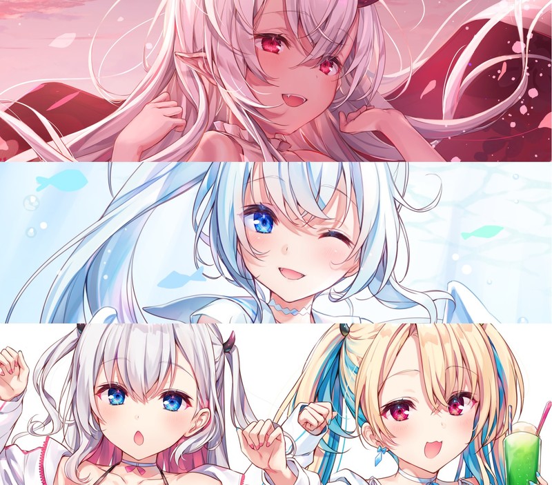 绝美长发动漫少女壁纸合集
