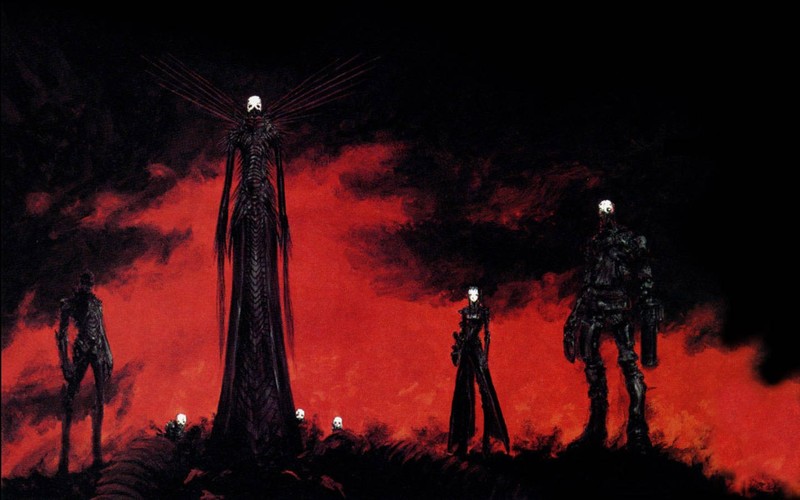 《Blame!》暗黑红调动漫壁纸合集