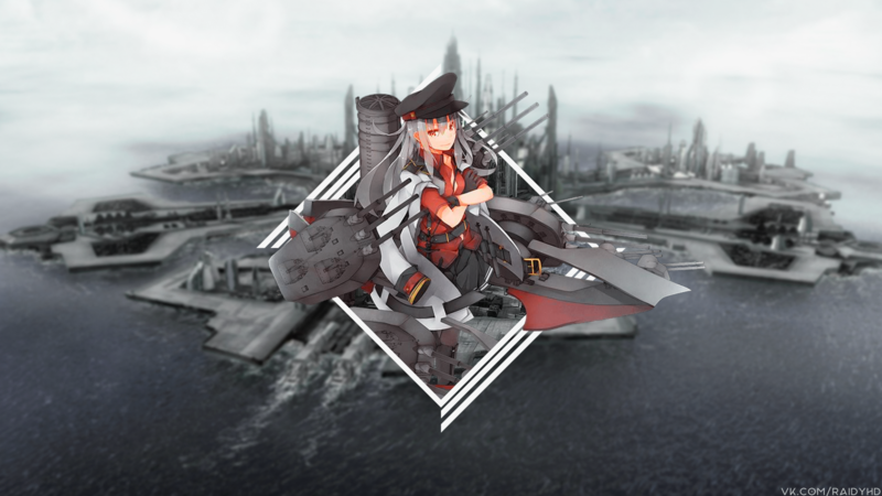 动漫女孩画中画高清壁纸合集