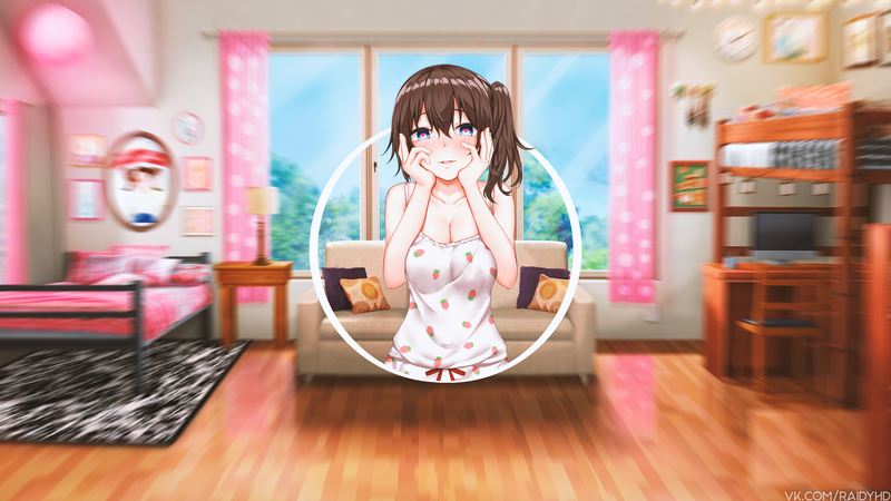 这份壁纸合集太绝！二次元少女画中画壁纸