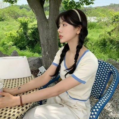 9张清新元气少女真人头像，适合当微信QQ头像