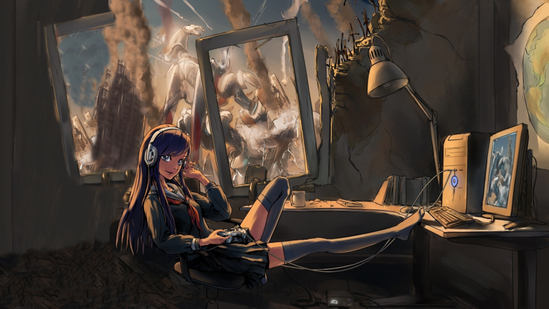 末日游戏少女壁纸合集