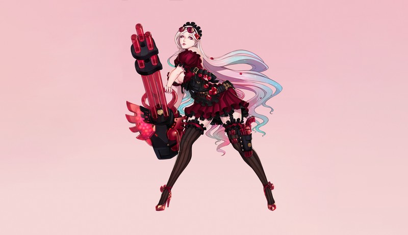 动漫少女粉色系壁纸合集