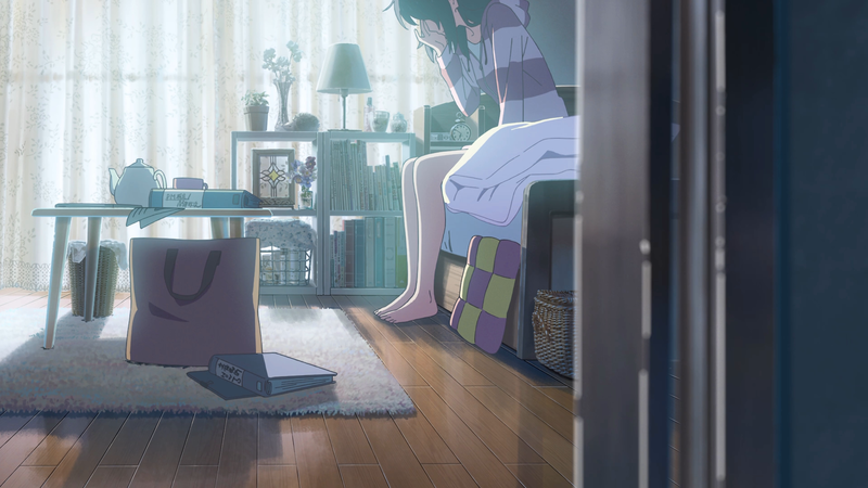 新海诚《你的名字。》 赤足动漫少女高清壁纸