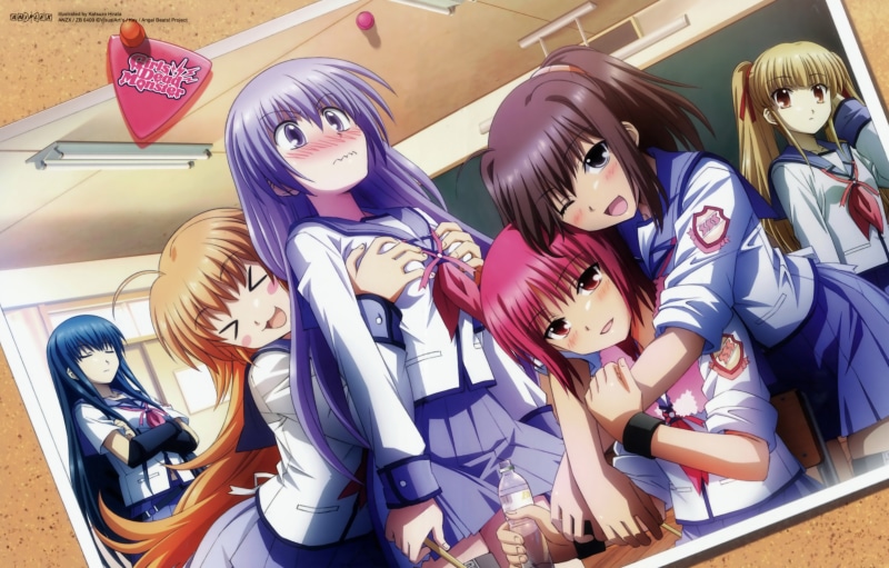 这份内容是《Angel Beats!》相关的动漫壁纸素材合集