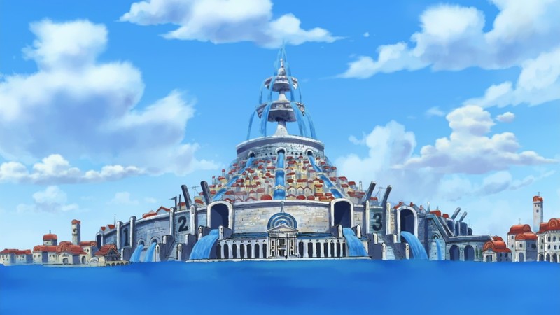 海贼王 动漫 幻想城市 高清壁纸