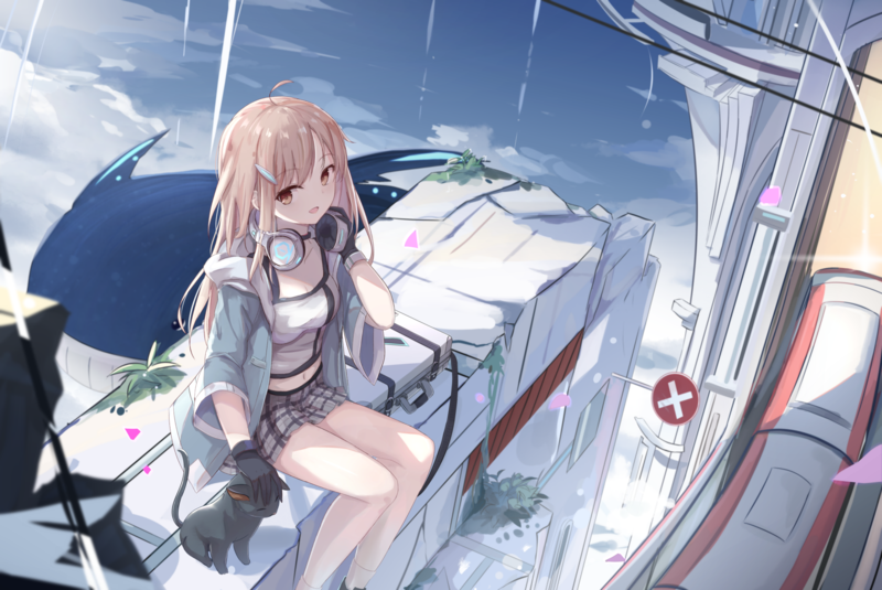 这款2D动漫少女肖像壁纸太绝了！