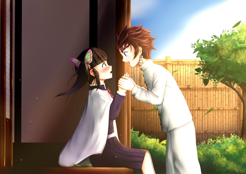 《鬼灭之刃》超绝壁纸合集 栗花落香奈乎、义勇、玄弥都有