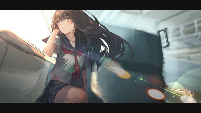 画师Rolua Noa的动漫少女壁纸合集
