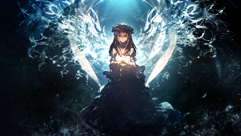 绝美的暗黑天使少女壁纸合集