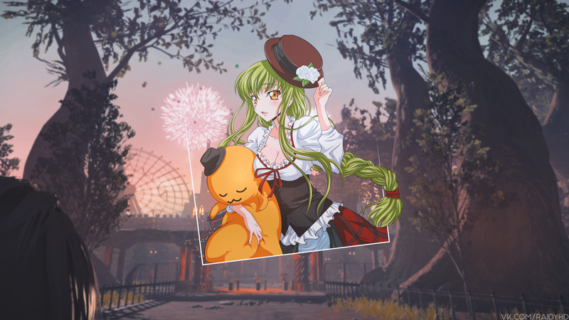 《反叛的鲁路修》C.C.多风格壁纸合集