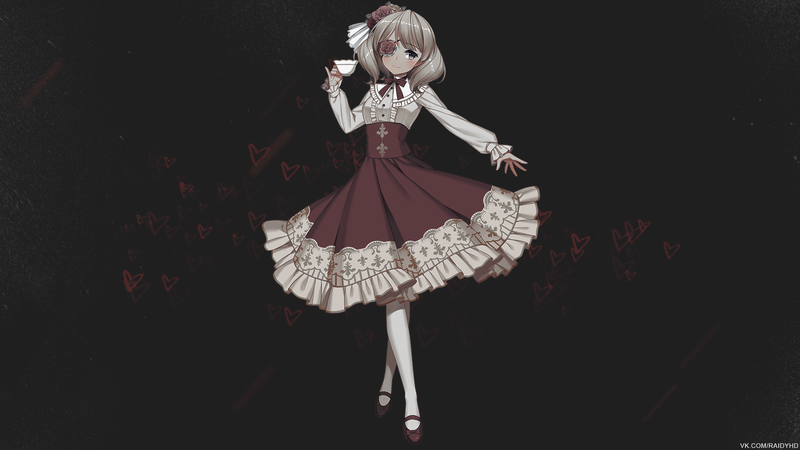 快看这款画中画二次元少女壁纸