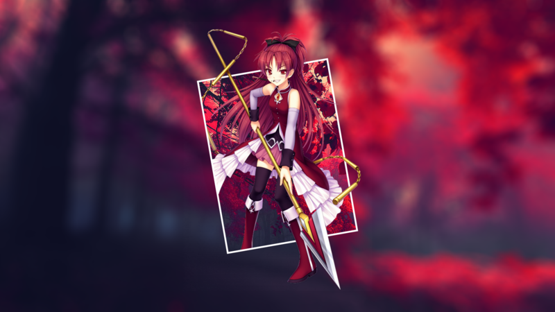 魔法少女小圆 樱岛杏子壁纸分享