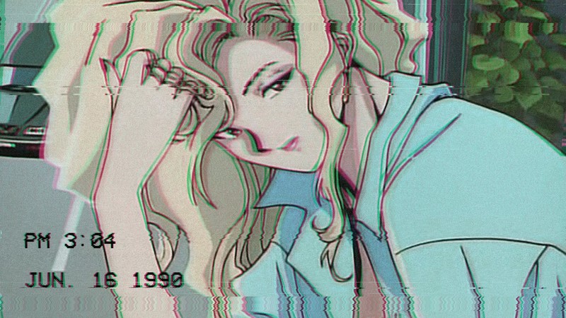 金发动漫少女主题壁纸合集