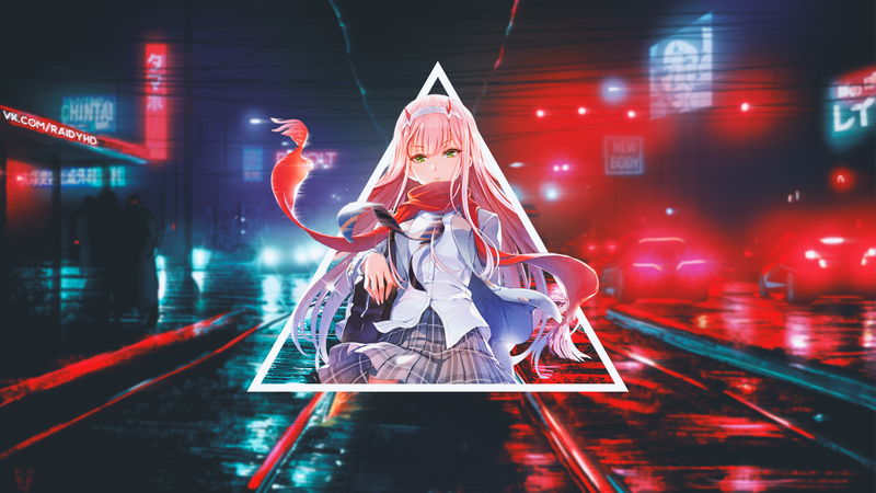 《DITF》女主们的赛博朋克画中画壁纸