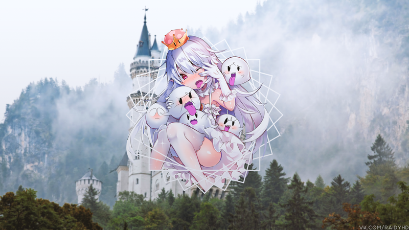 吸睛动漫壁纸合集：画中画、吐舌少女与马里奥主题