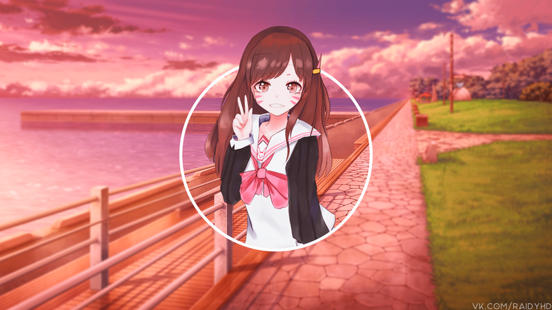 守望先锋少女画中画壁纸