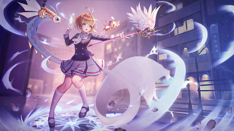 魔卡少女樱高清壁纸合集！木之本樱绝美壁纸大赏