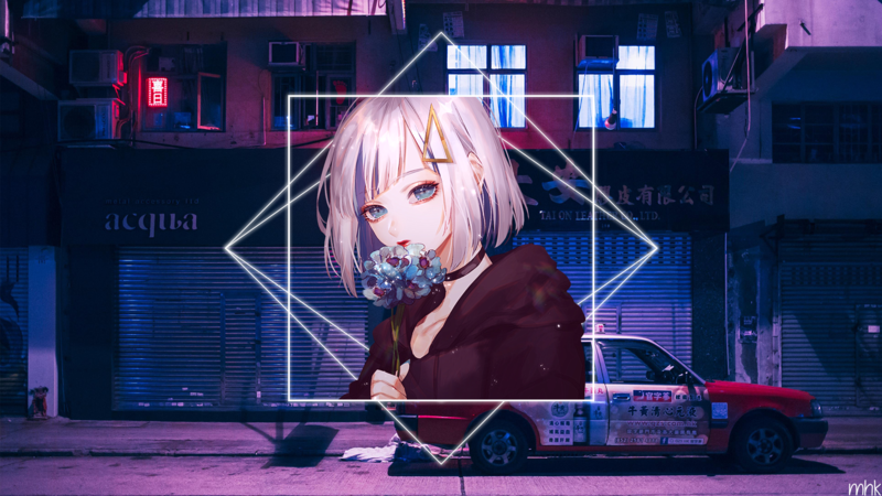 超绝画中画动漫少女壁纸合集