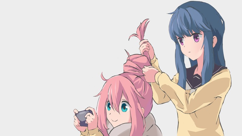 摇曳露营主题壁纸 各角色高清美图