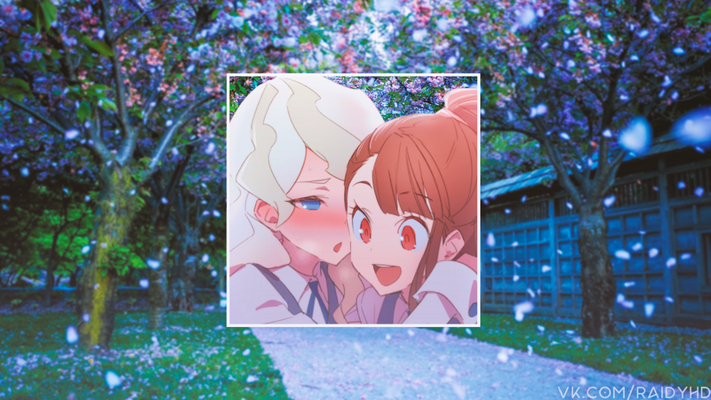 《小魔女学园》高清壁纸合集 画中画风格动漫少女壁纸