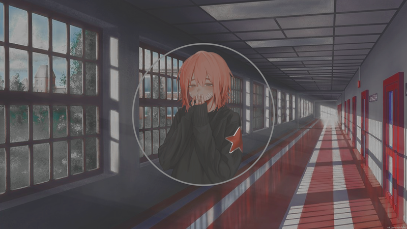 这套画中画动漫少女壁纸太绝了