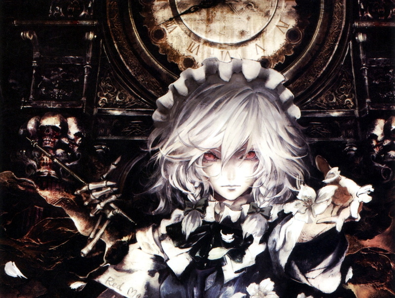 东方Project十六夜咲夜女仆造型壁纸合集