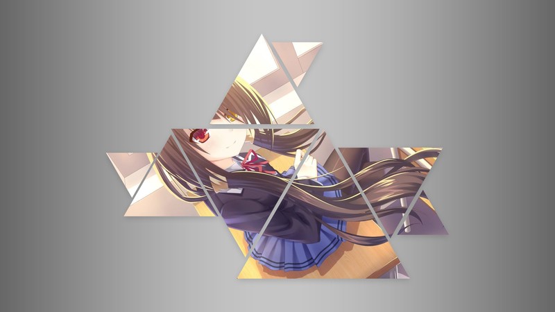 时崎狂三绝美三角构图壁纸