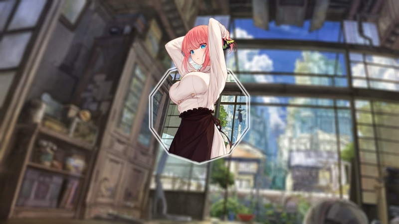 五等分的新娘 中野二乃 画中画壁纸