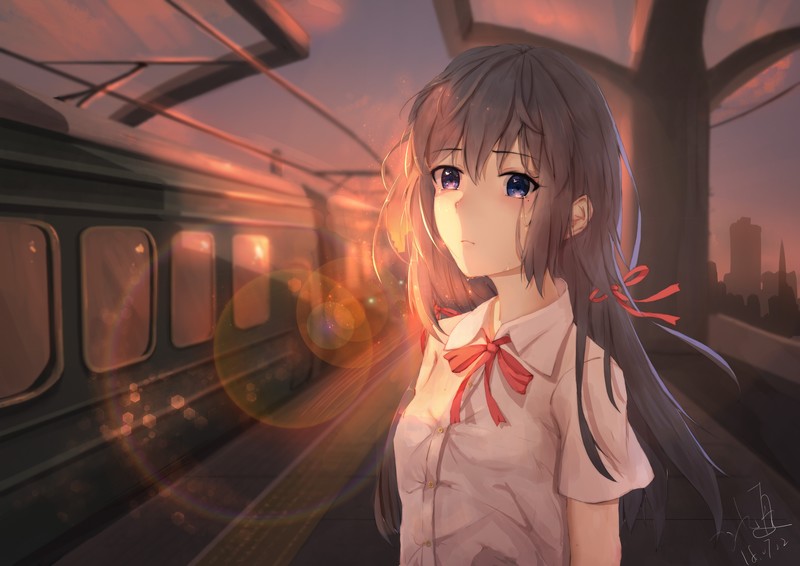 动漫少女 动漫 高清 4K壁纸