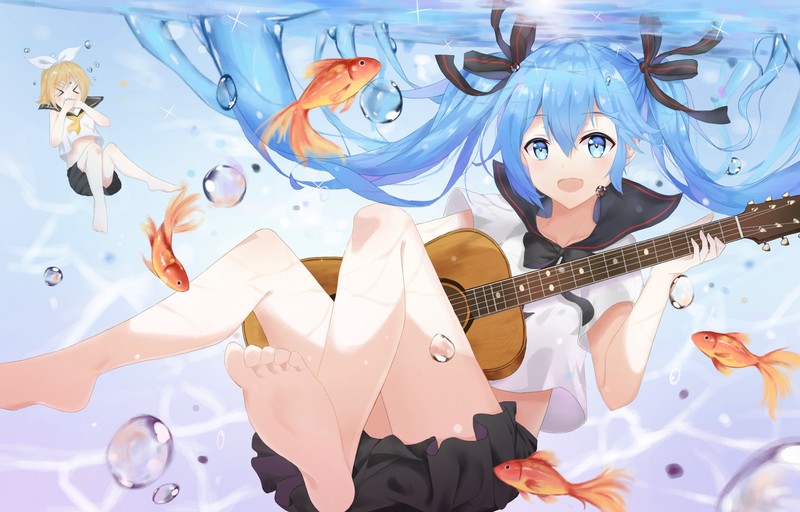 一组超养眼的二次元校服少女壁纸合集