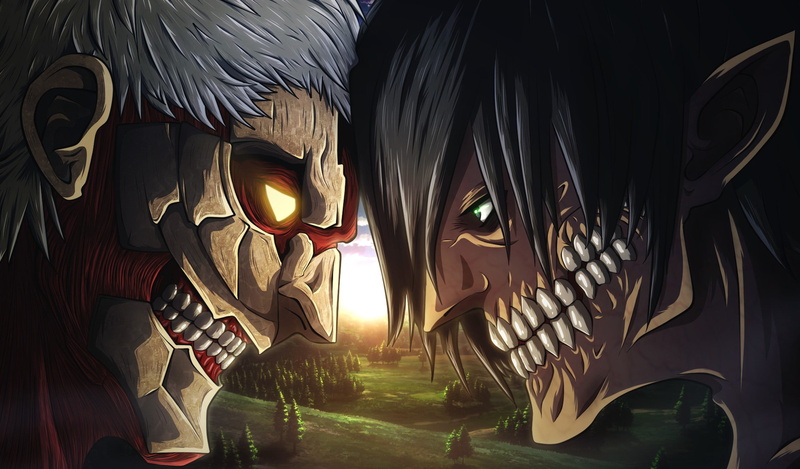 《进击的巨人》超燃巨人大战壁纸合集 1080P高清