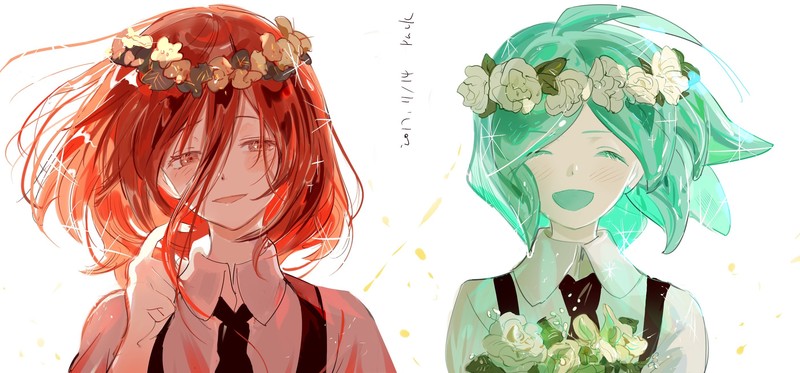 《宝石之国磷叶石与辰砂高清壁纸合集》