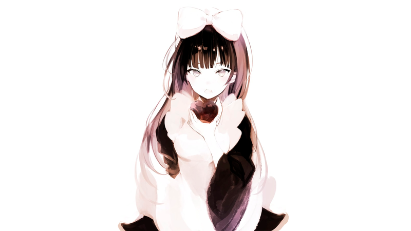 《女仆少女壁纸合集 简约治愈风太好磕了》